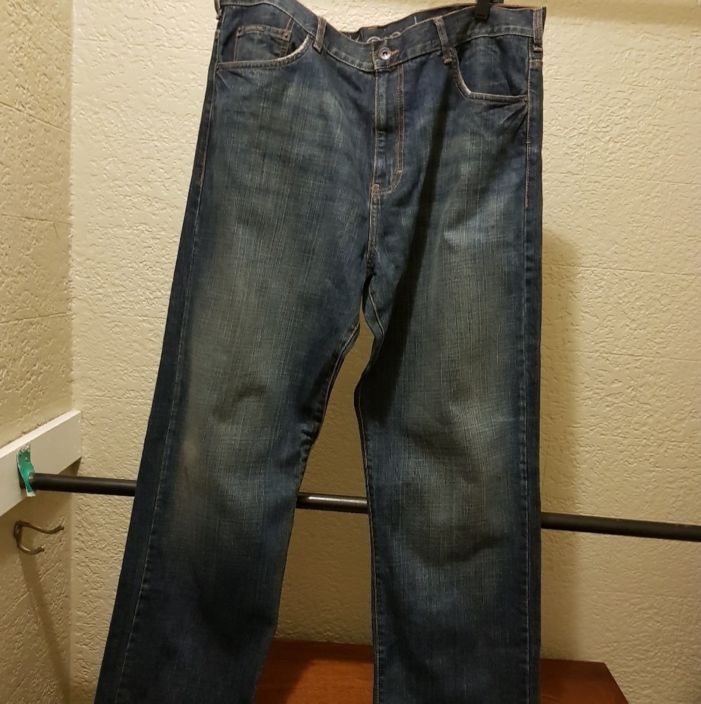 Calvin Klein Relaxed Straight Jeans Waist 38